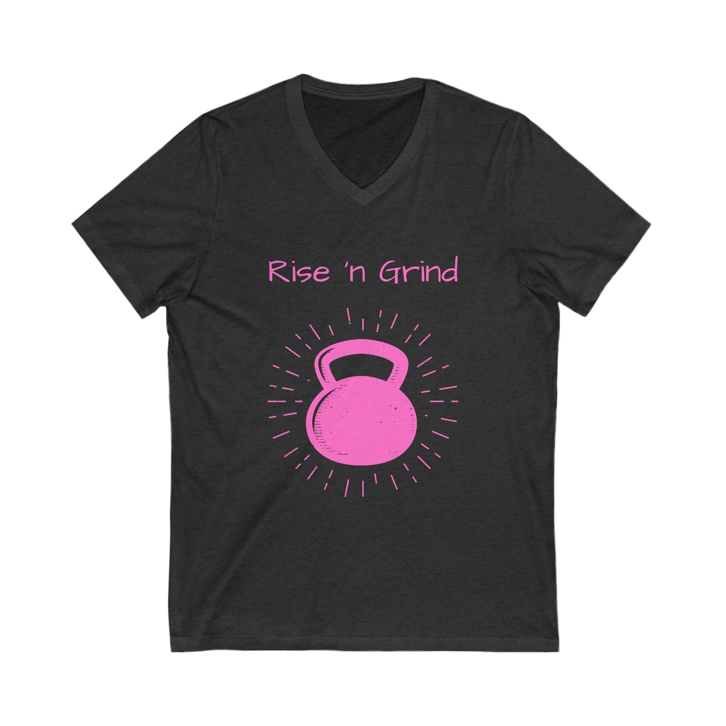 Rise 'n Grind V-Neck Workout T-Shirt