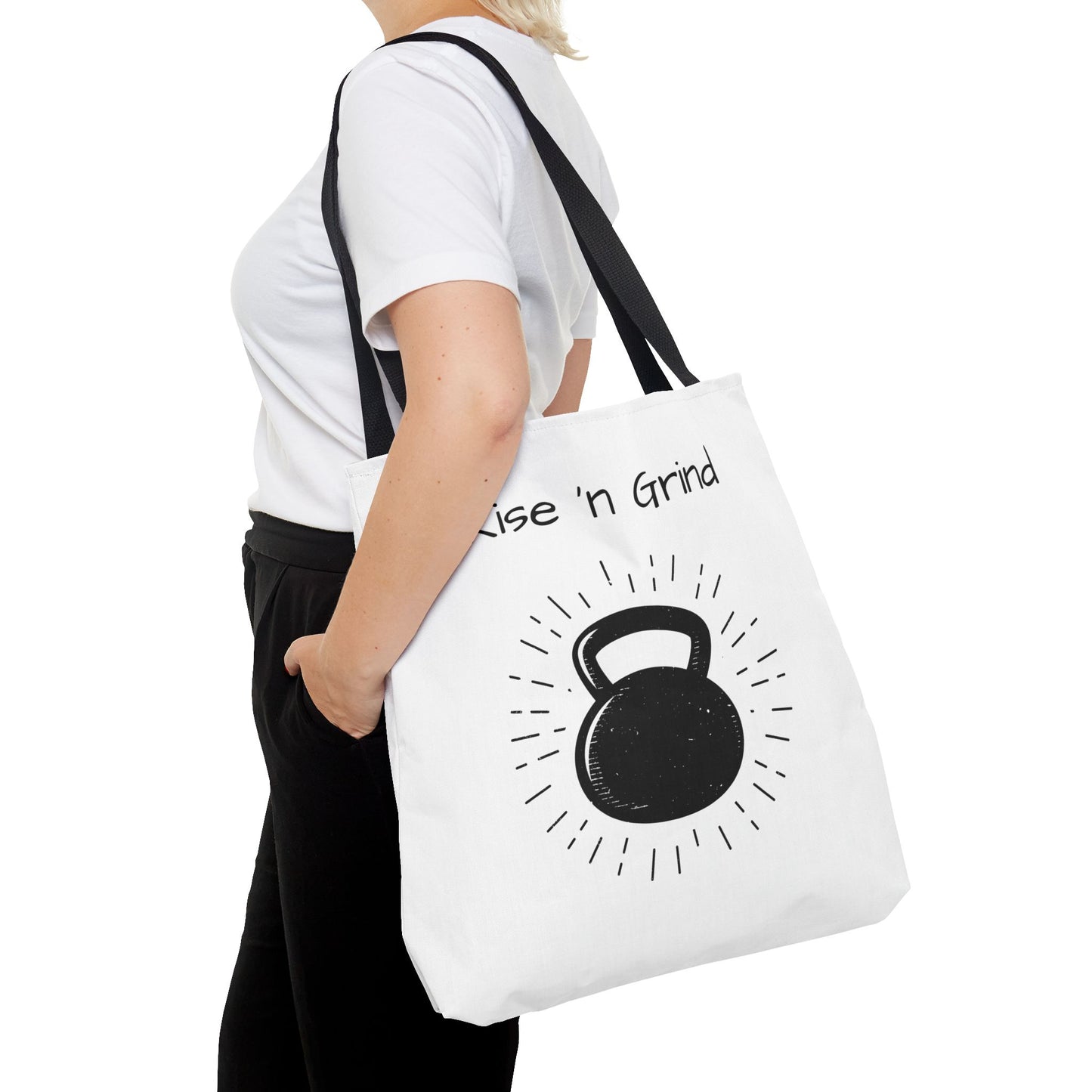 Rise 'n Grind Gym Tote Bag