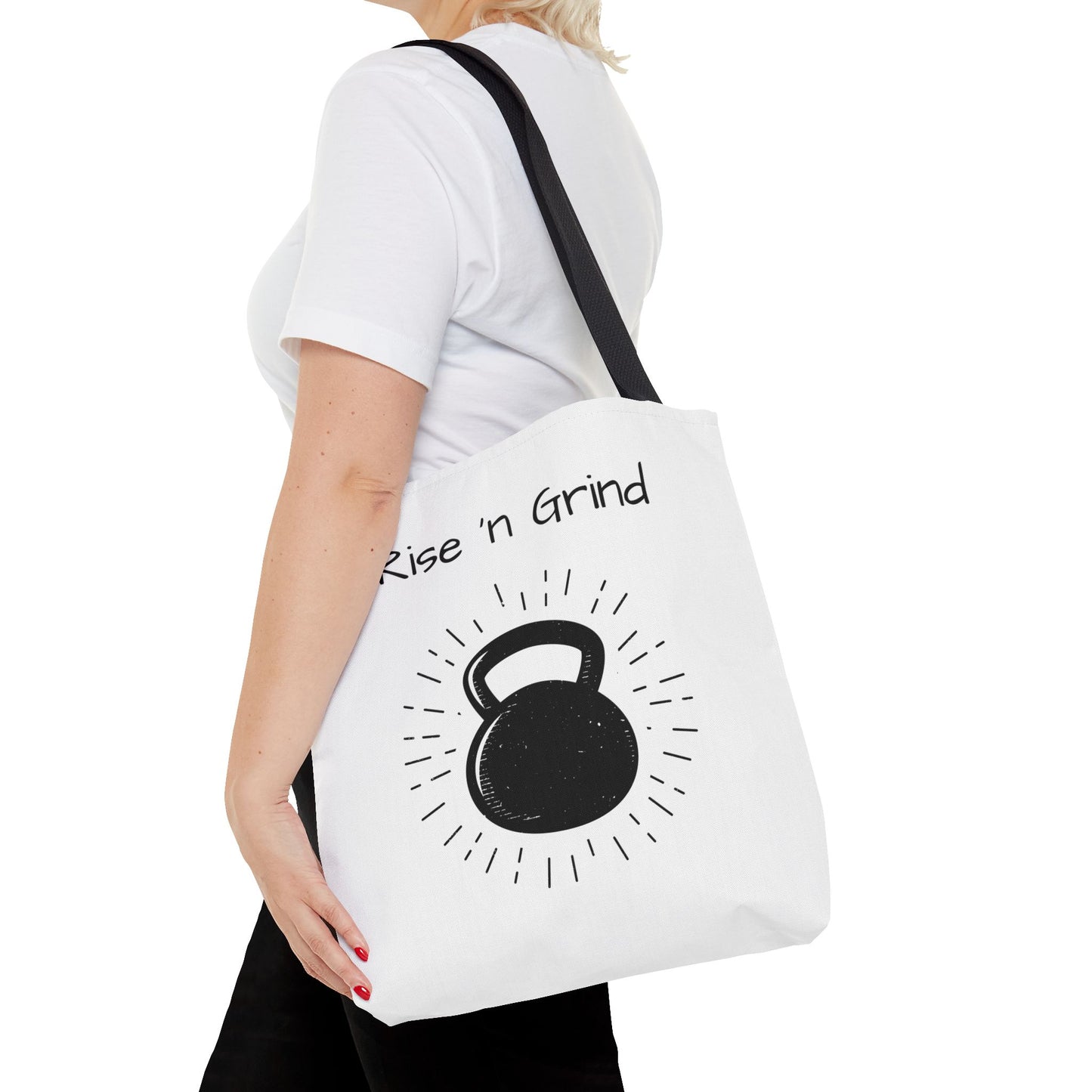 Rise 'n Grind Gym Tote Bag