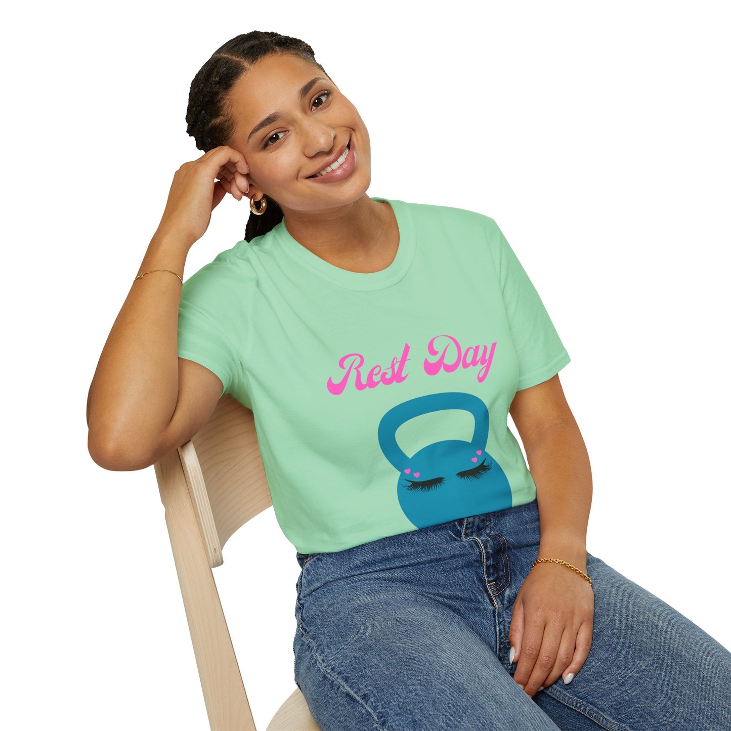 Rest Day Crewneck T-Shirt
