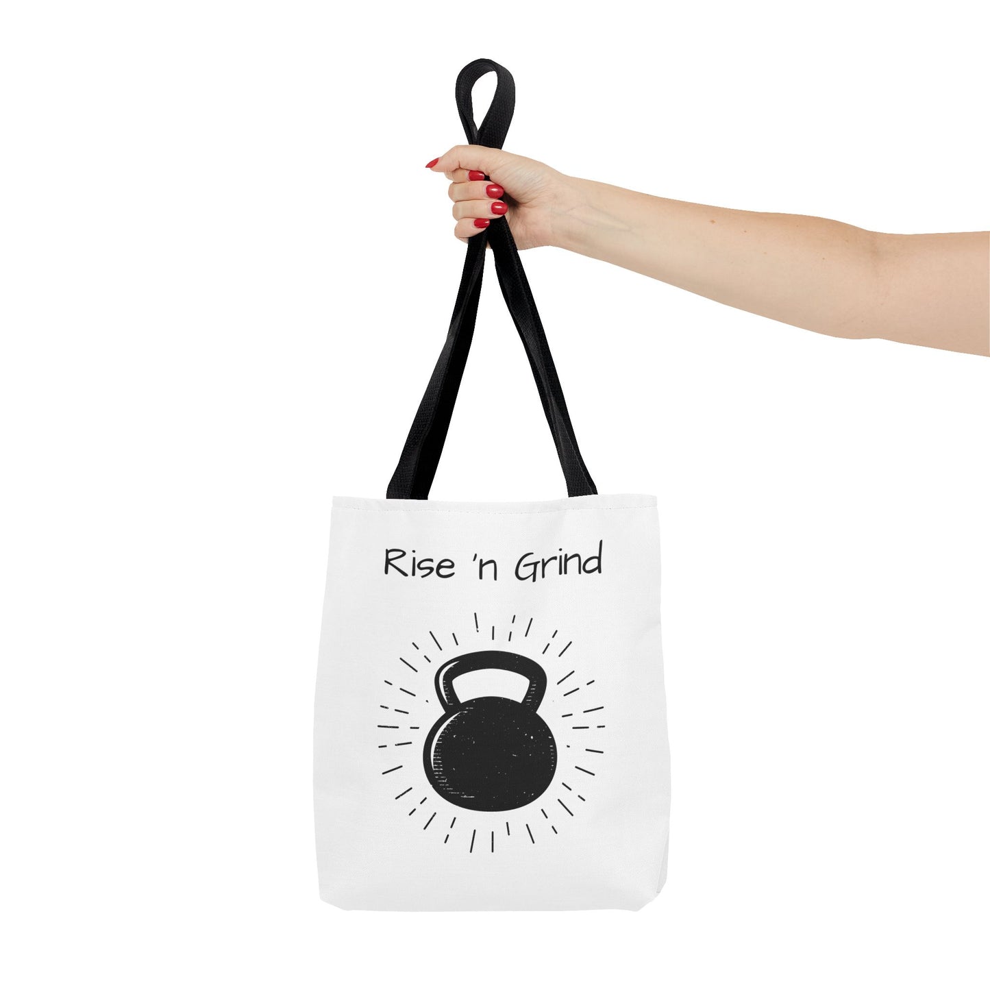 Rise 'n Grind Gym Tote Bag