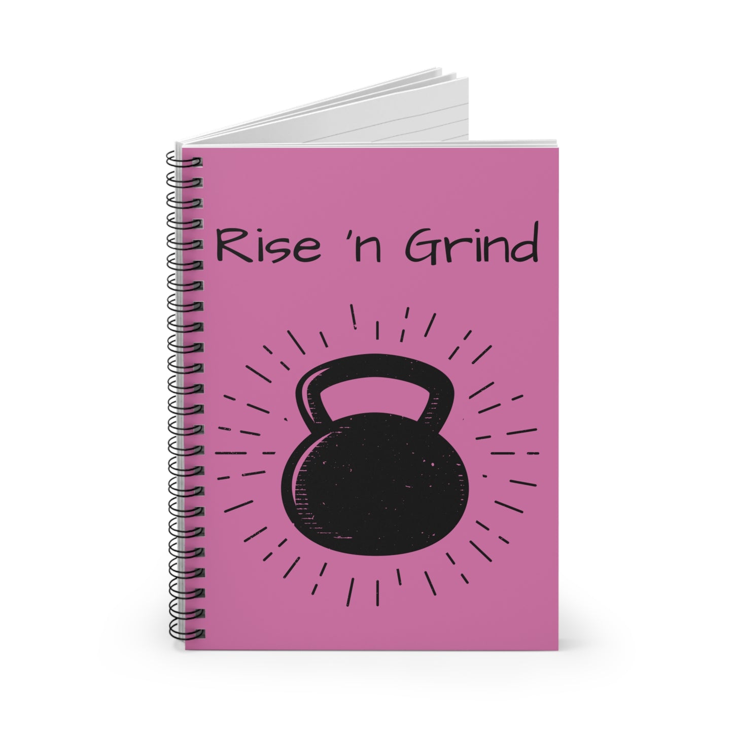 Rise 'n Grind' Spiral Notebook
