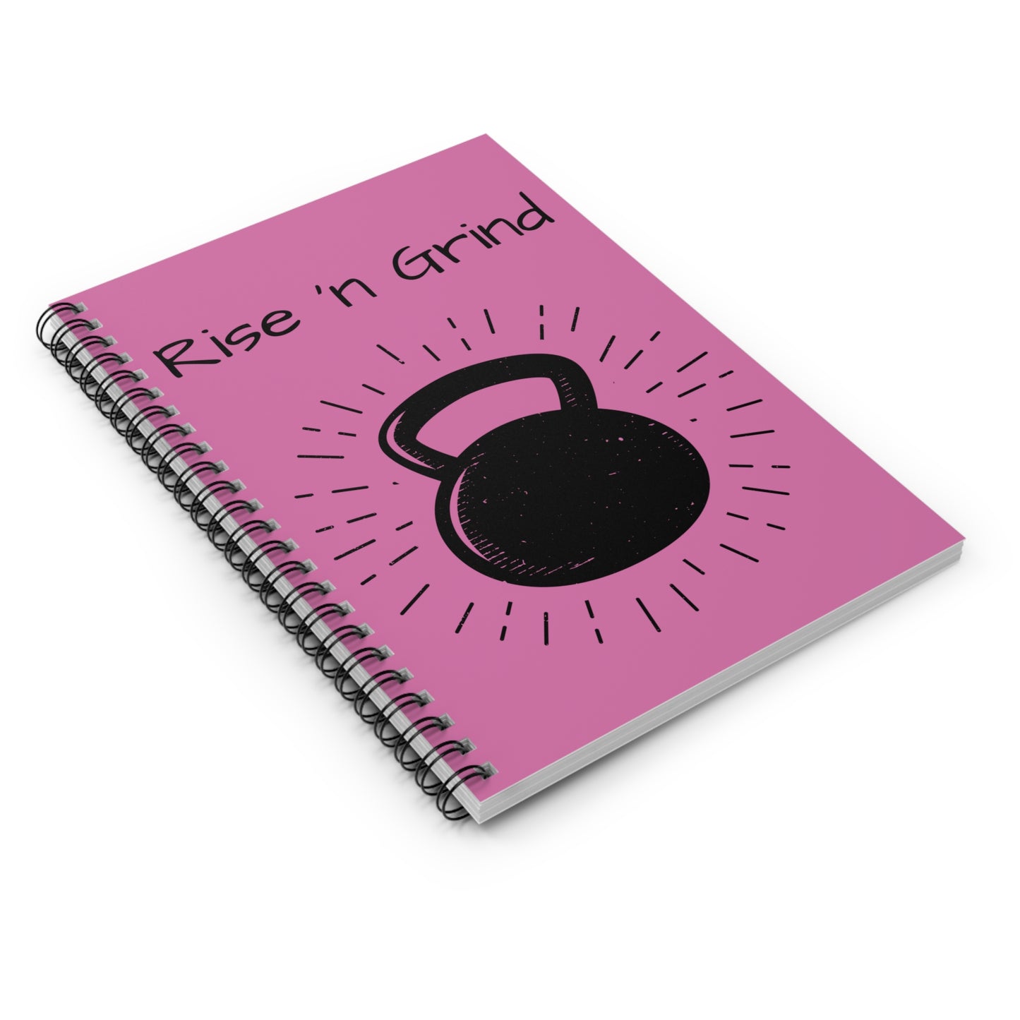 Rise 'n Grind' Spiral Notebook