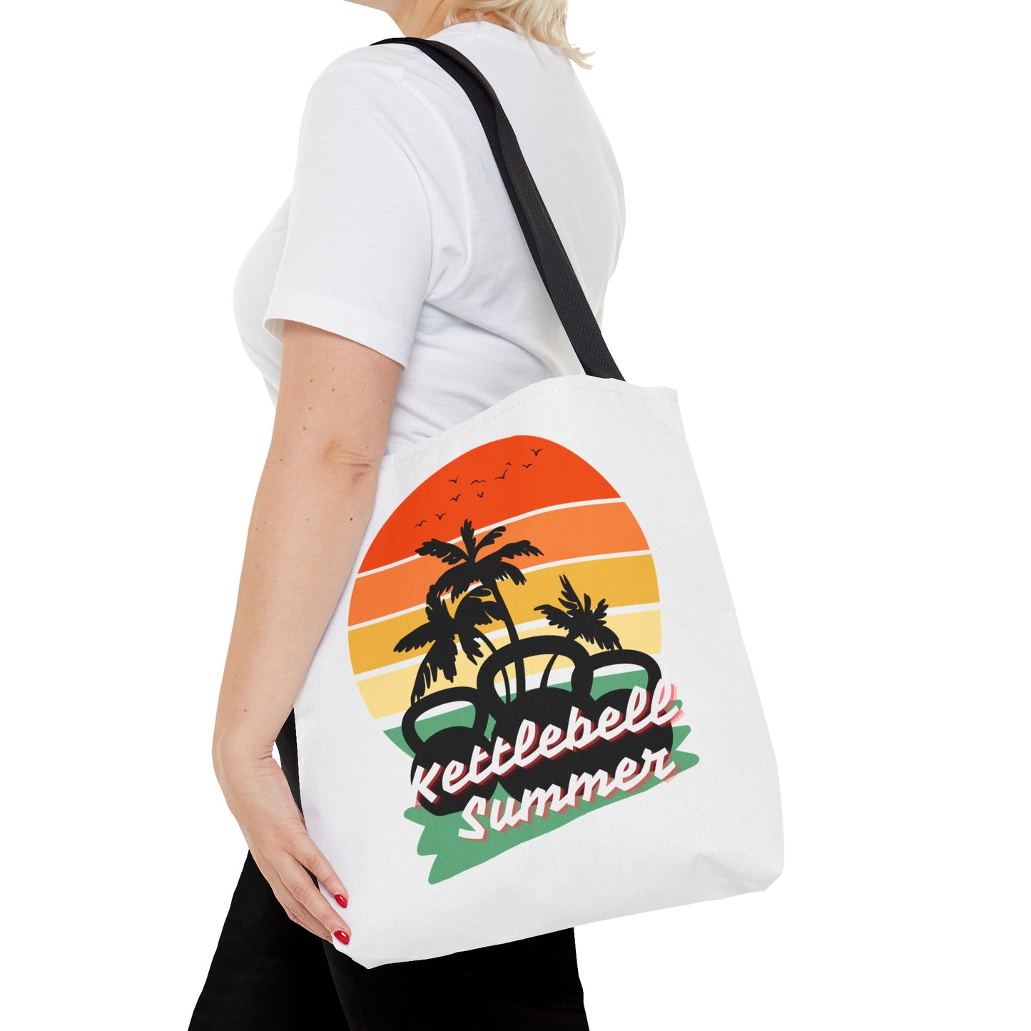 Kettlebell Summer Tote Bag