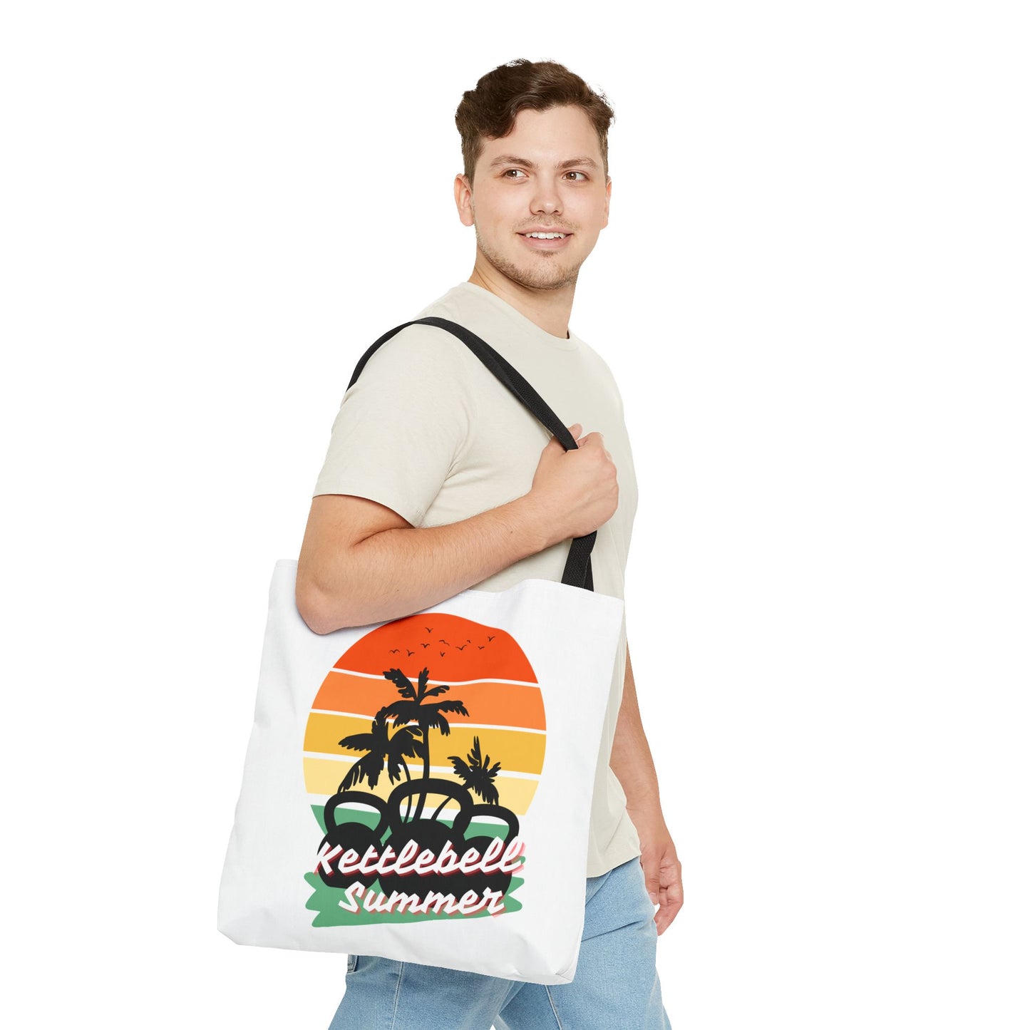 Kettlebell Summer Tote Bag
