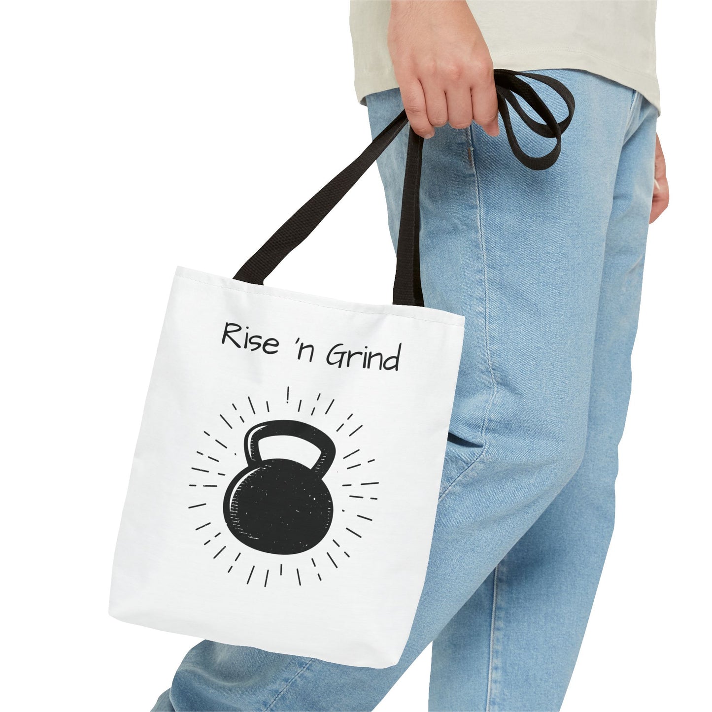 Rise 'n Grind Gym Tote Bag