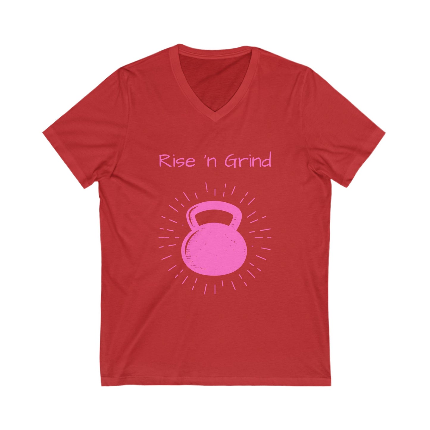 Rise 'n Grind V-Neck Workout T-Shirt