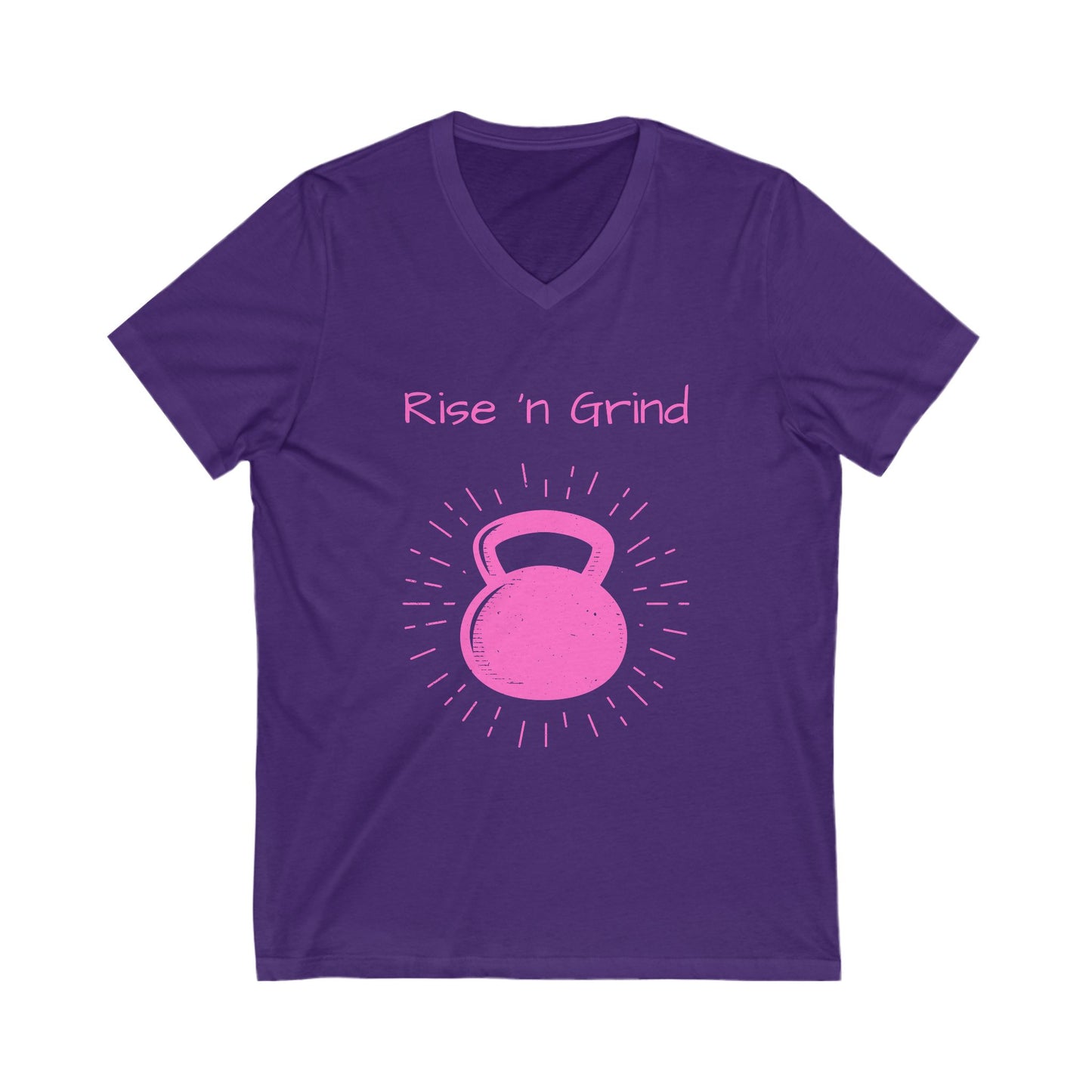 Rise 'n Grind V-Neck Workout T-Shirt