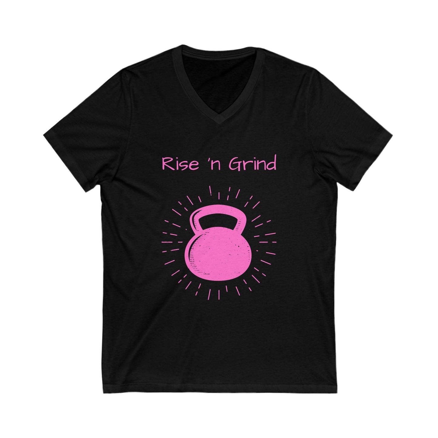 Rise 'n Grind V-Neck Workout T-Shirt