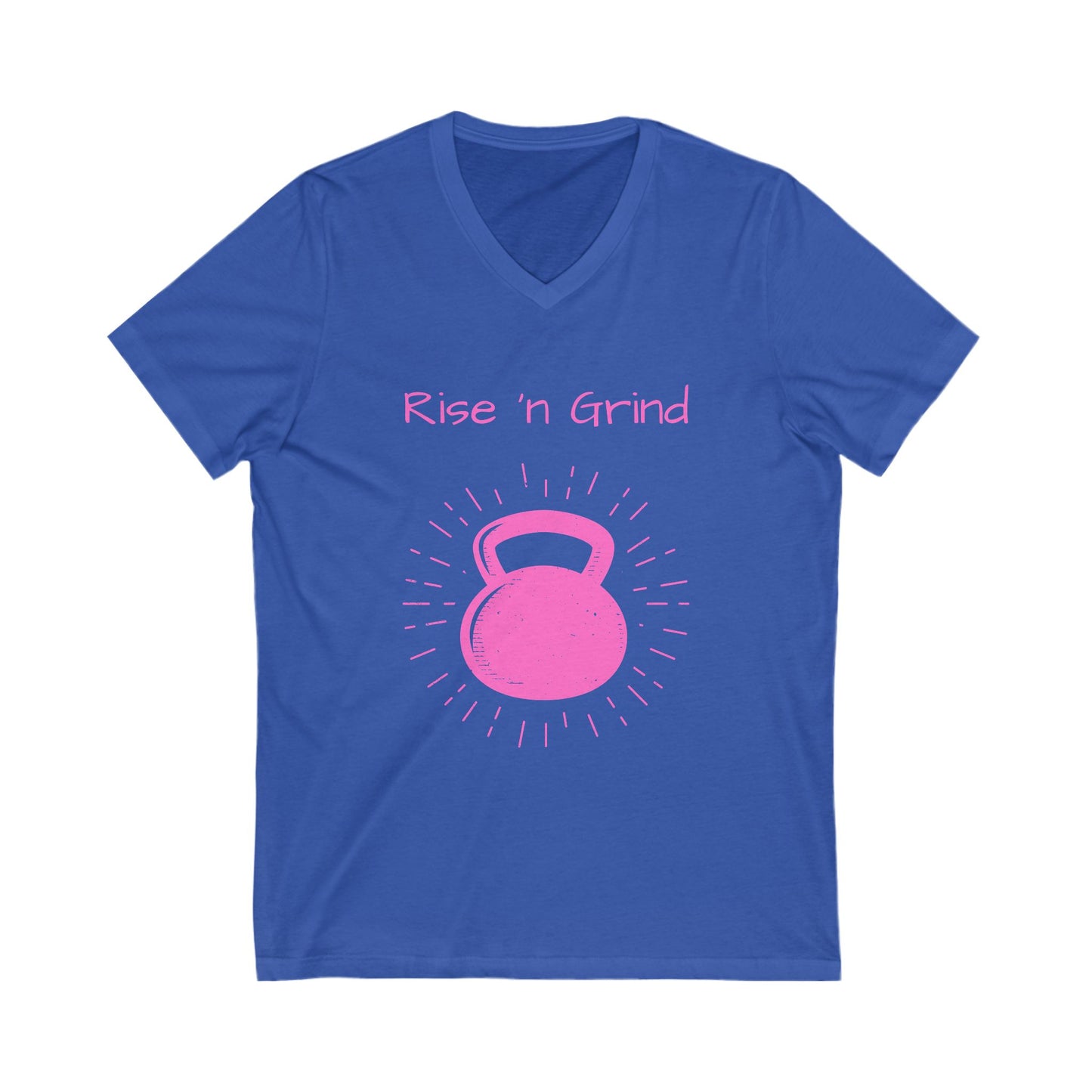Rise 'n Grind V-Neck Workout T-Shirt