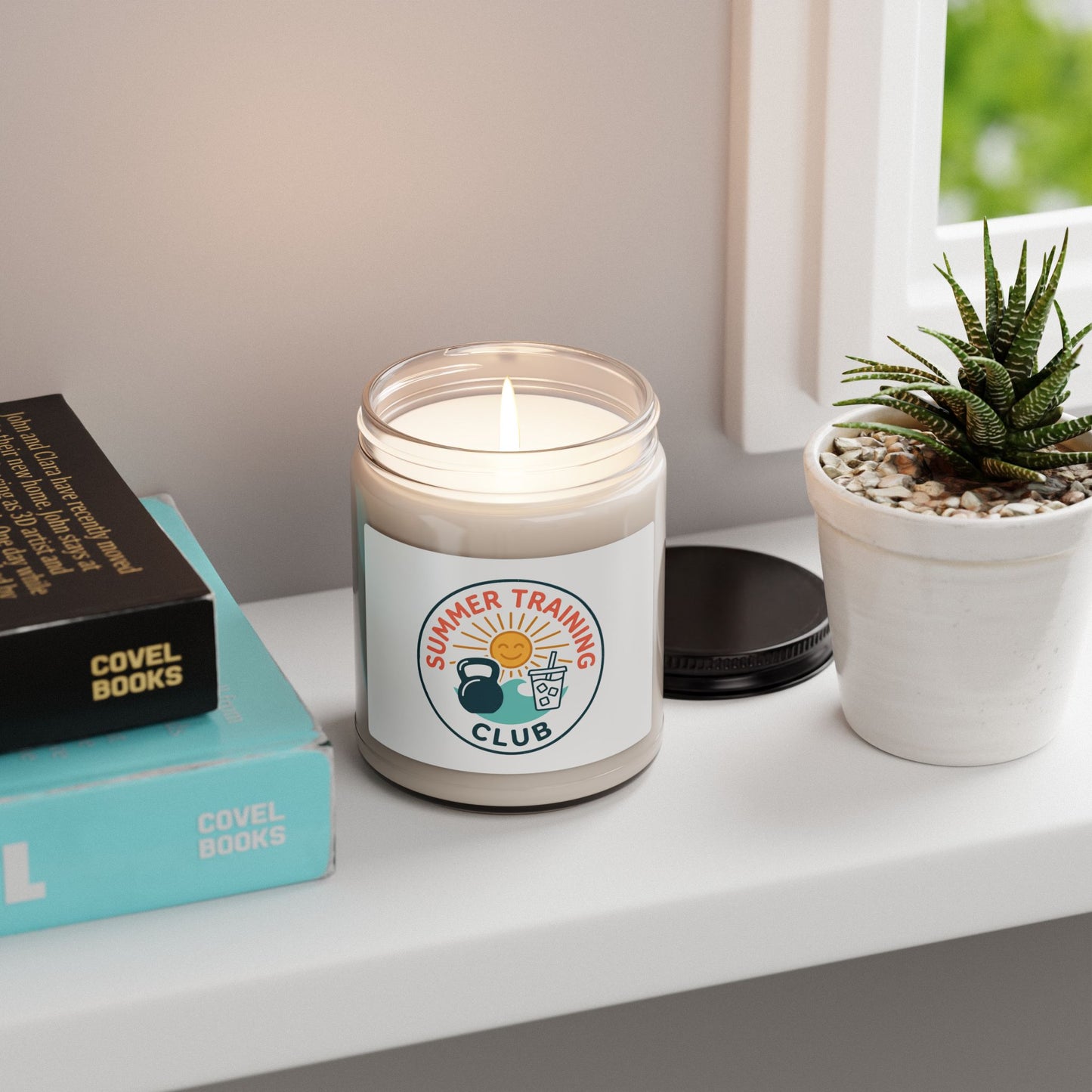 Summer Training Club Soy Candle | summer aesthetic, sunny coastal vibes