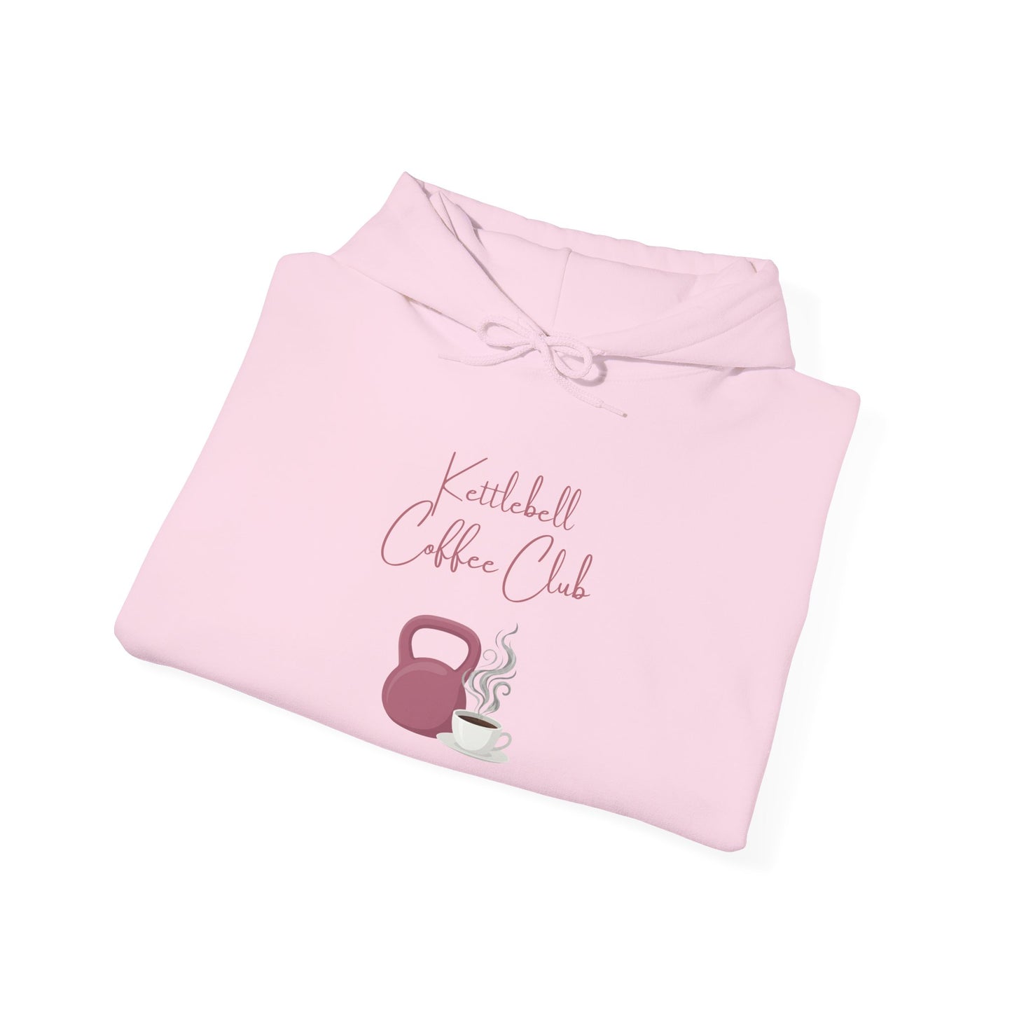 Kettlebell Coffee Club Hoodie – Fitness & Coffee Lover Pullover