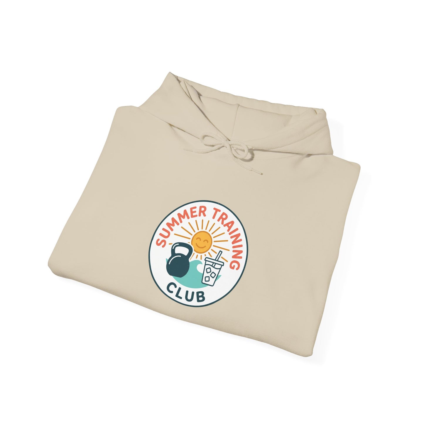 Summer Training Club Sunny Retro Emblem Hoodie