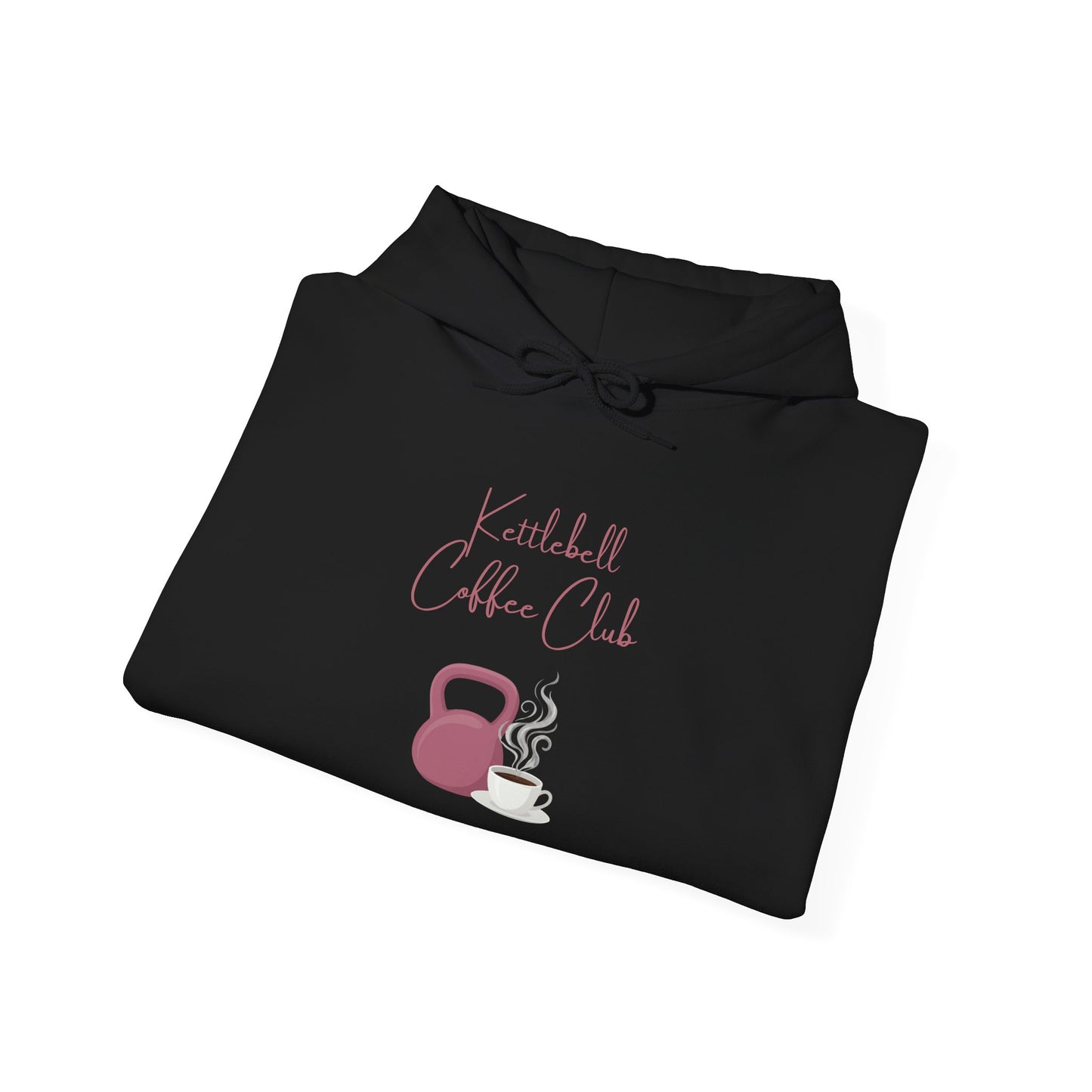 Kettlebell Coffee Club Hoodie – Fitness & Coffee Lover Pullover