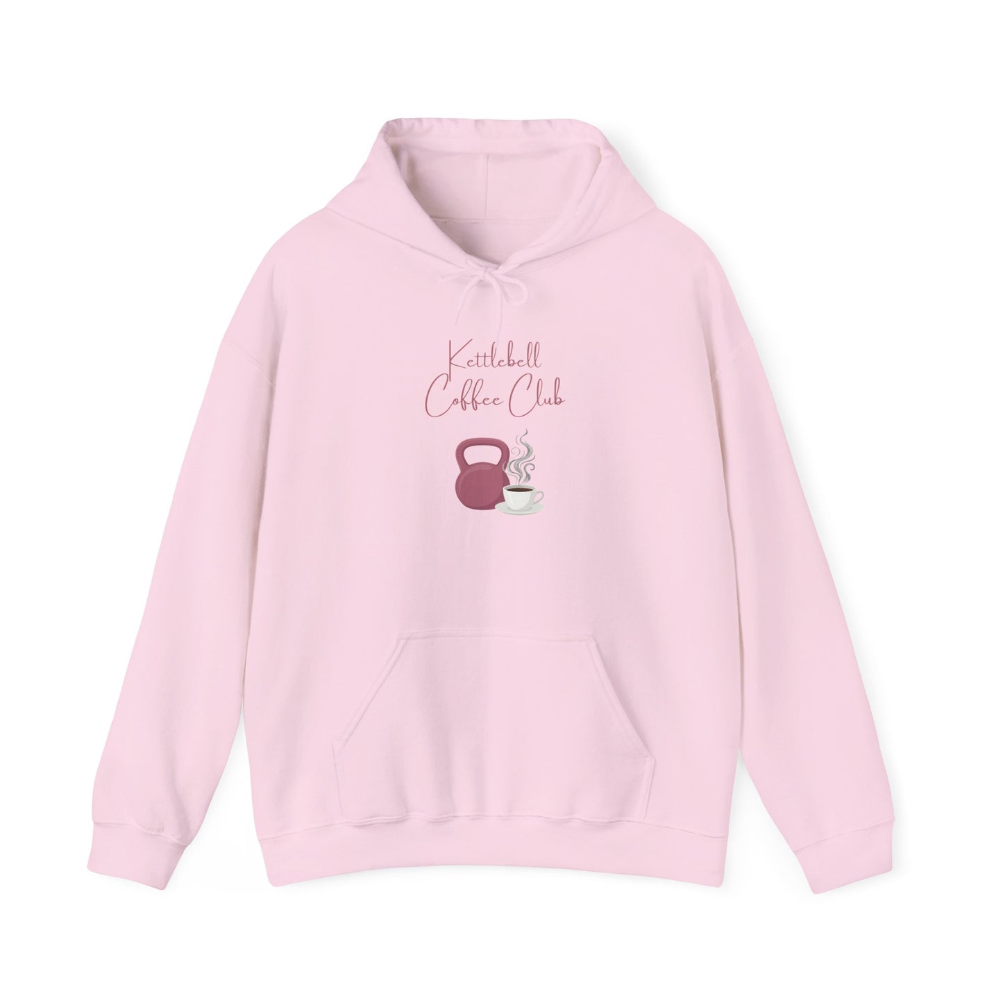 Kettlebell Coffee Club Hoodie – Fitness & Coffee Lover Pullover