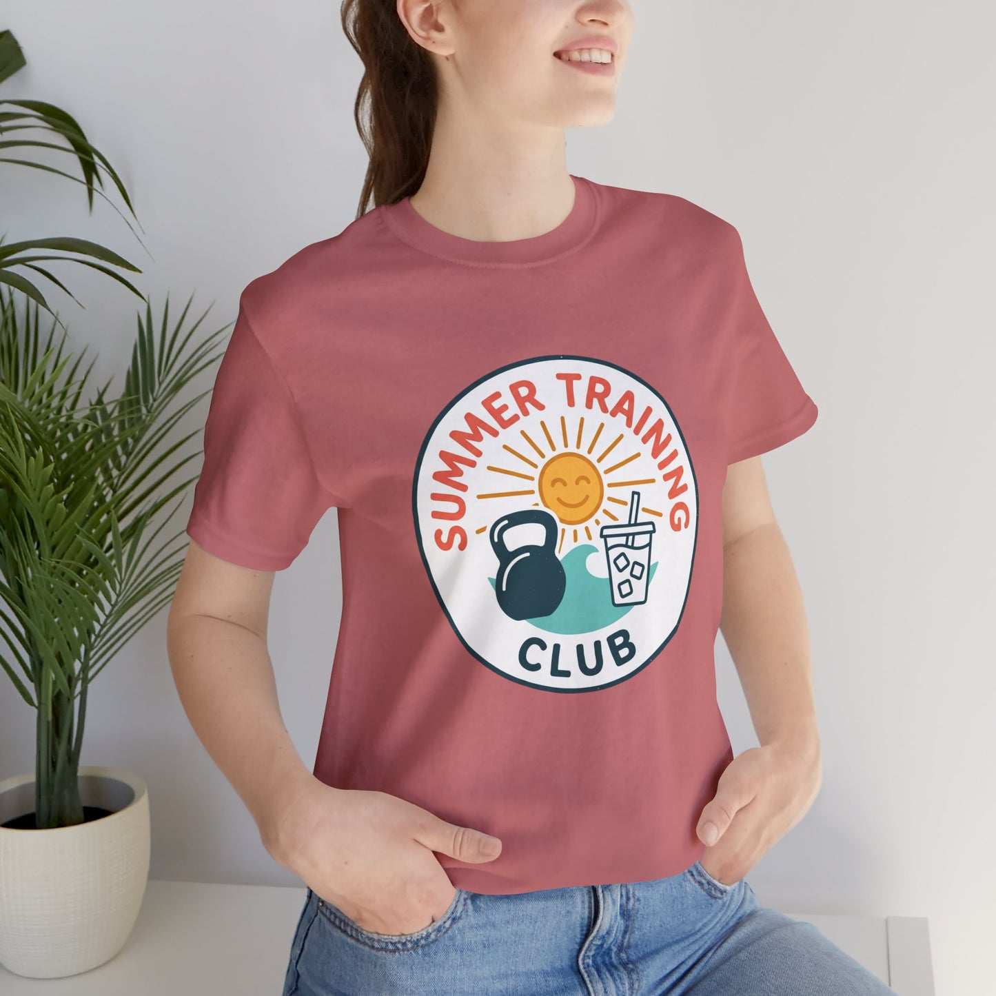 Summer Training Club Emblem Tee Shirt
