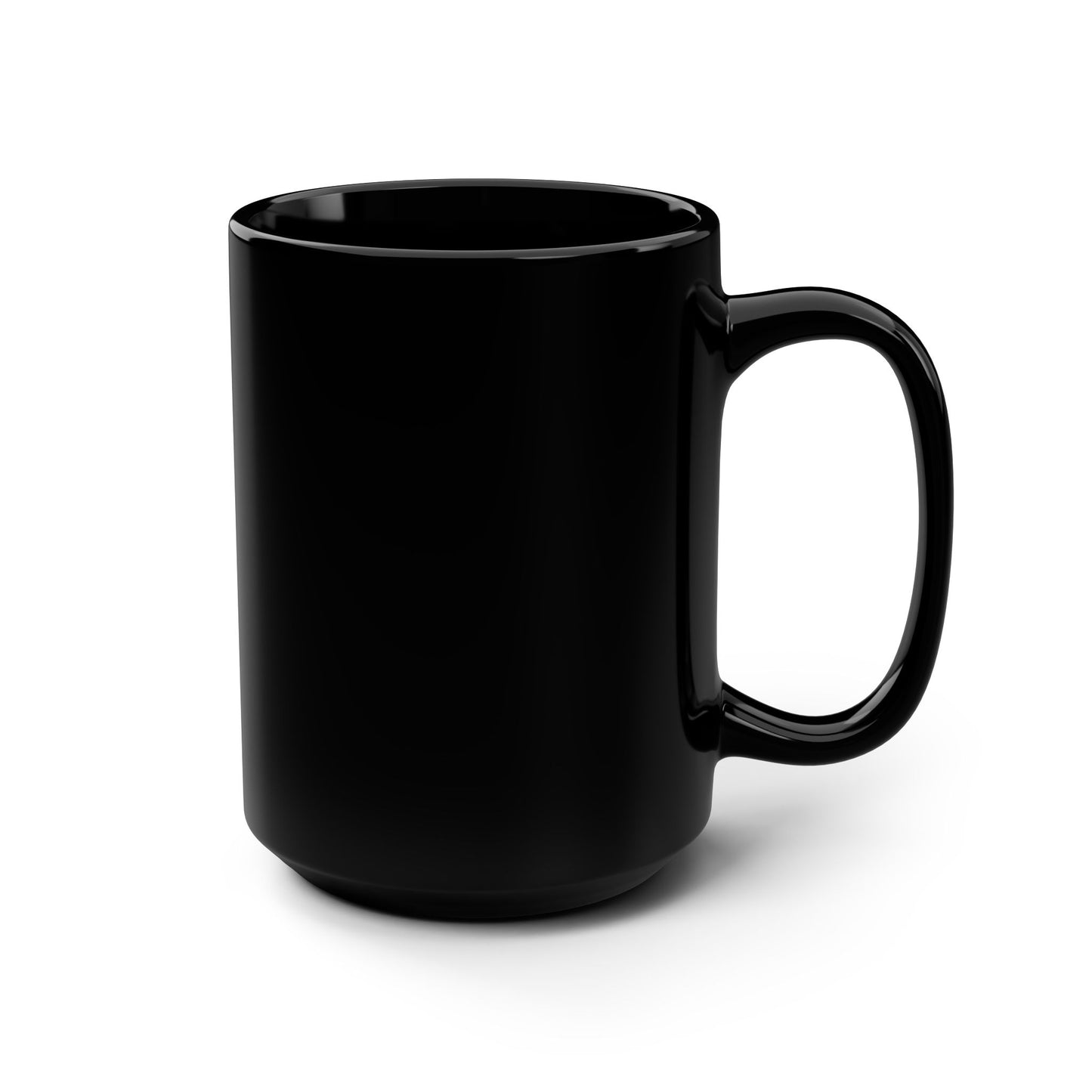 Kettlebell Beach Bums Black Mug, 15oz