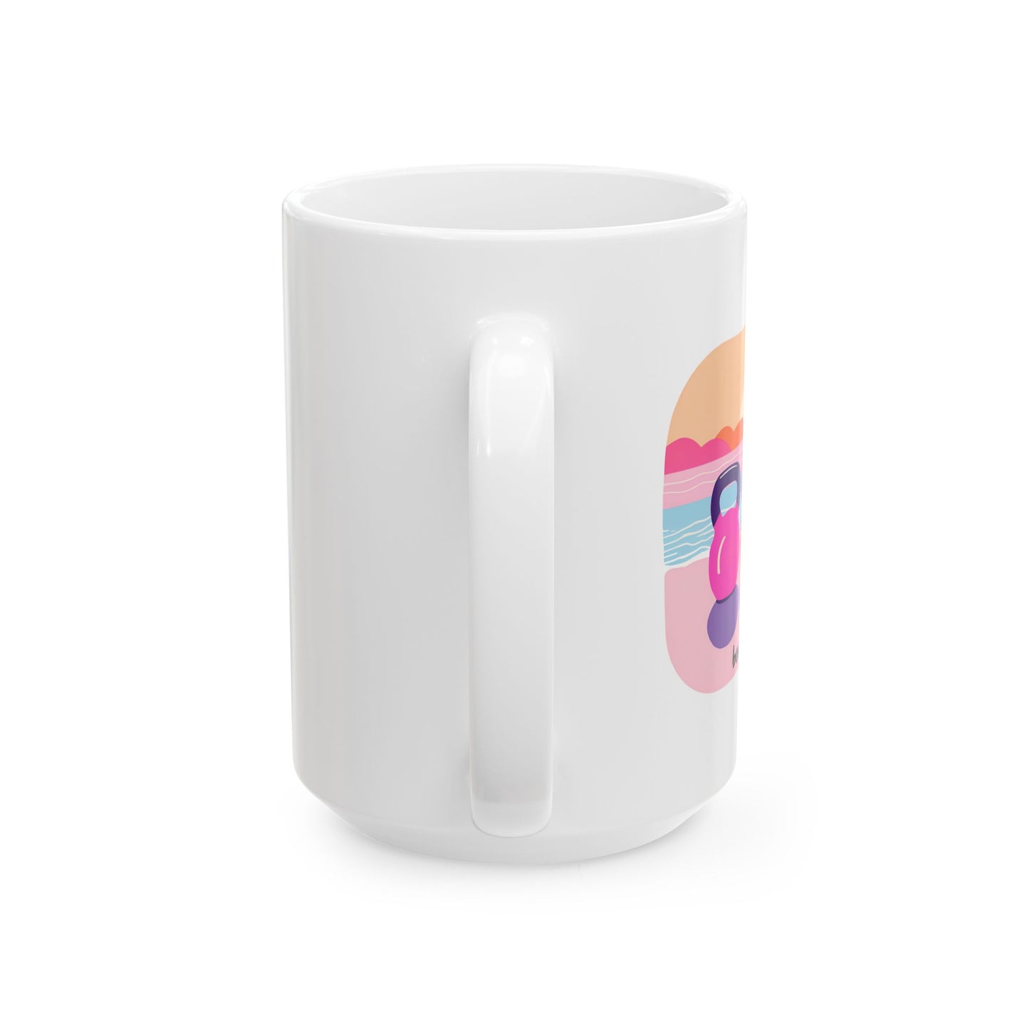 Beach Bums Kettlebell Fitness Mug - 11oz & 15oz