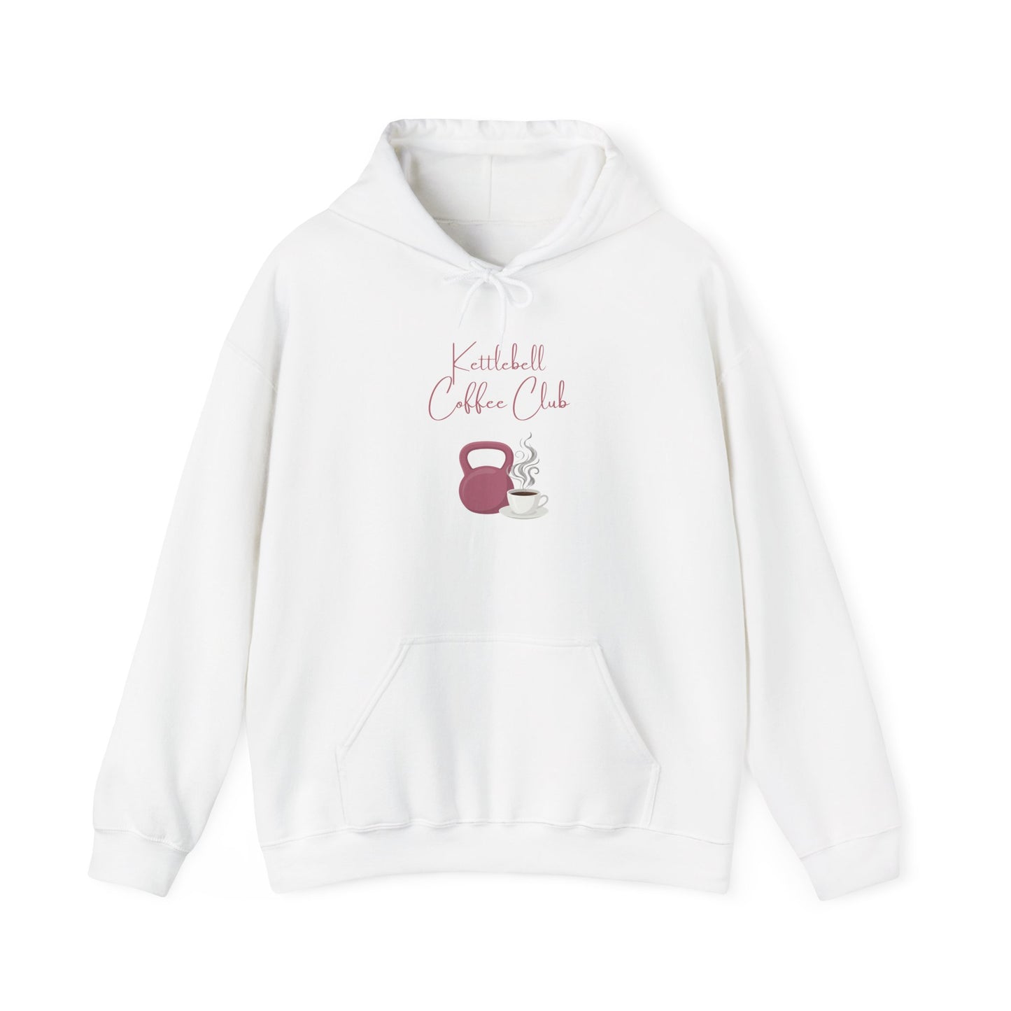 Kettlebell Coffee Club Hoodie – Fitness & Coffee Lover Pullover