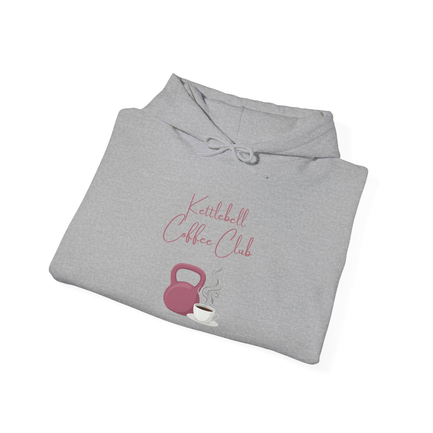 Kettlebell Coffee Club Hoodie – Fitness & Coffee Lover Pullover