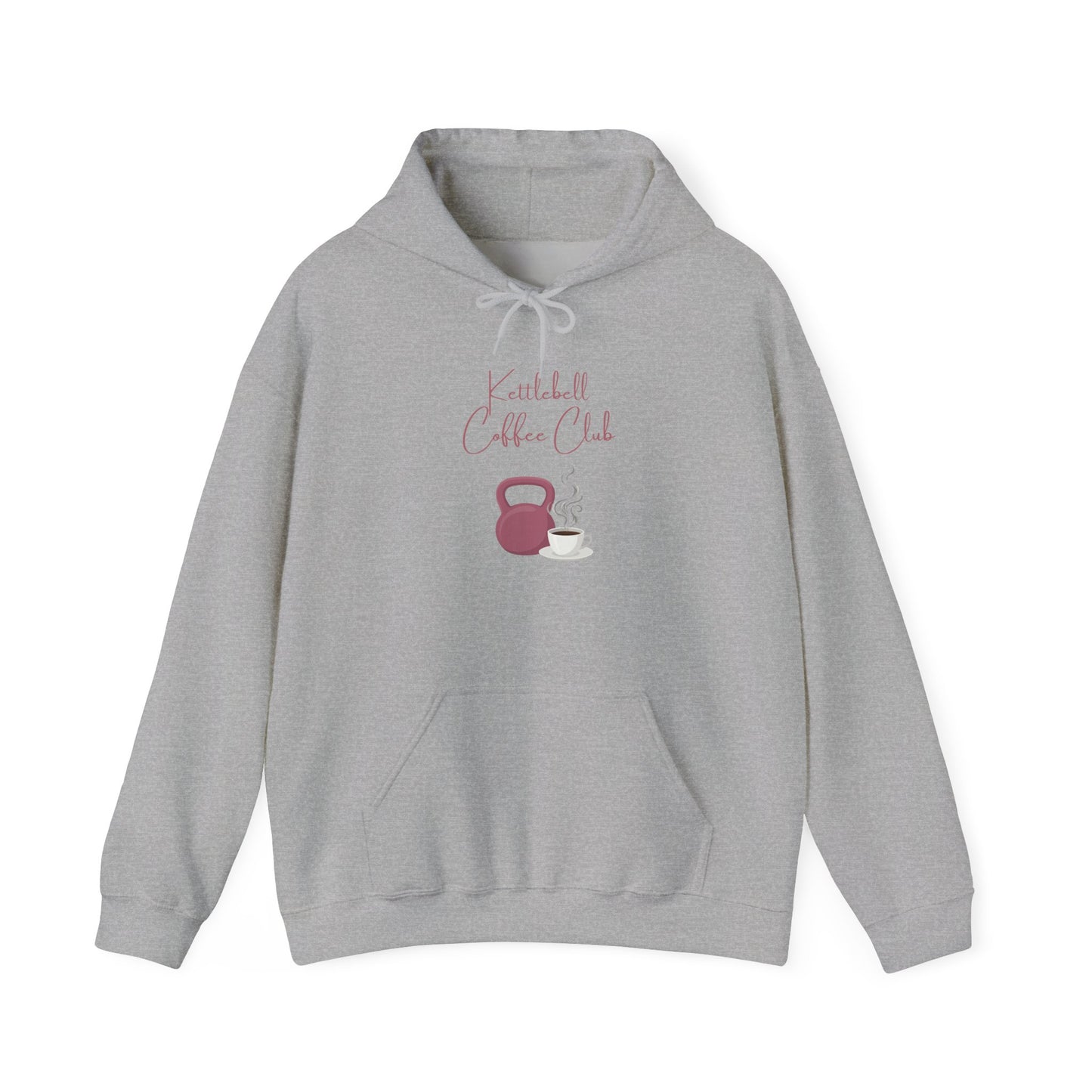 Kettlebell Coffee Club Hoodie – Fitness & Coffee Lover Pullover