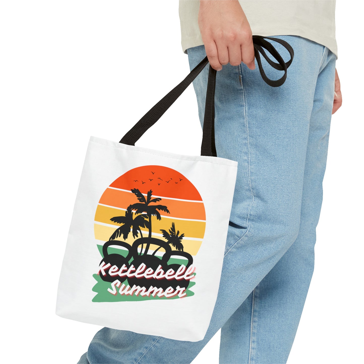 Kettlebell Summer Tote Bag