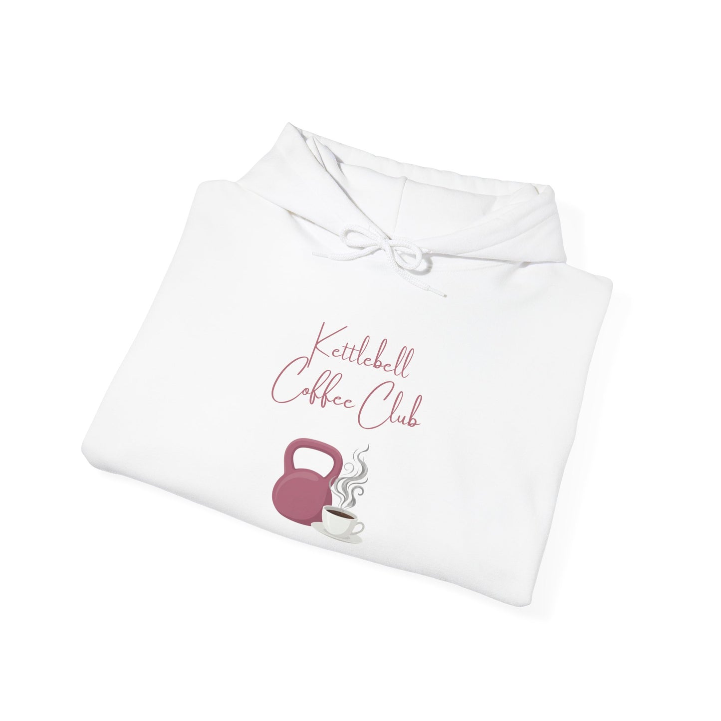 Kettlebell Coffee Club Hoodie – Fitness & Coffee Lover Pullover