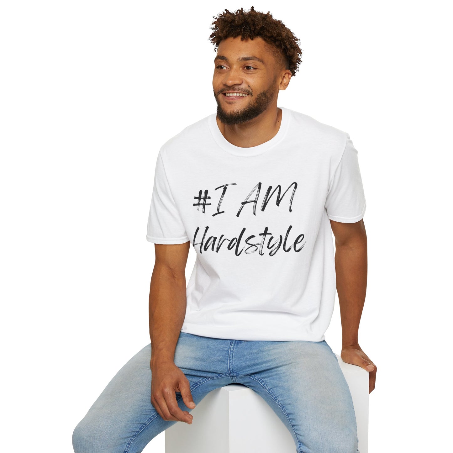 White # I AM Hardstyle T-Shirt