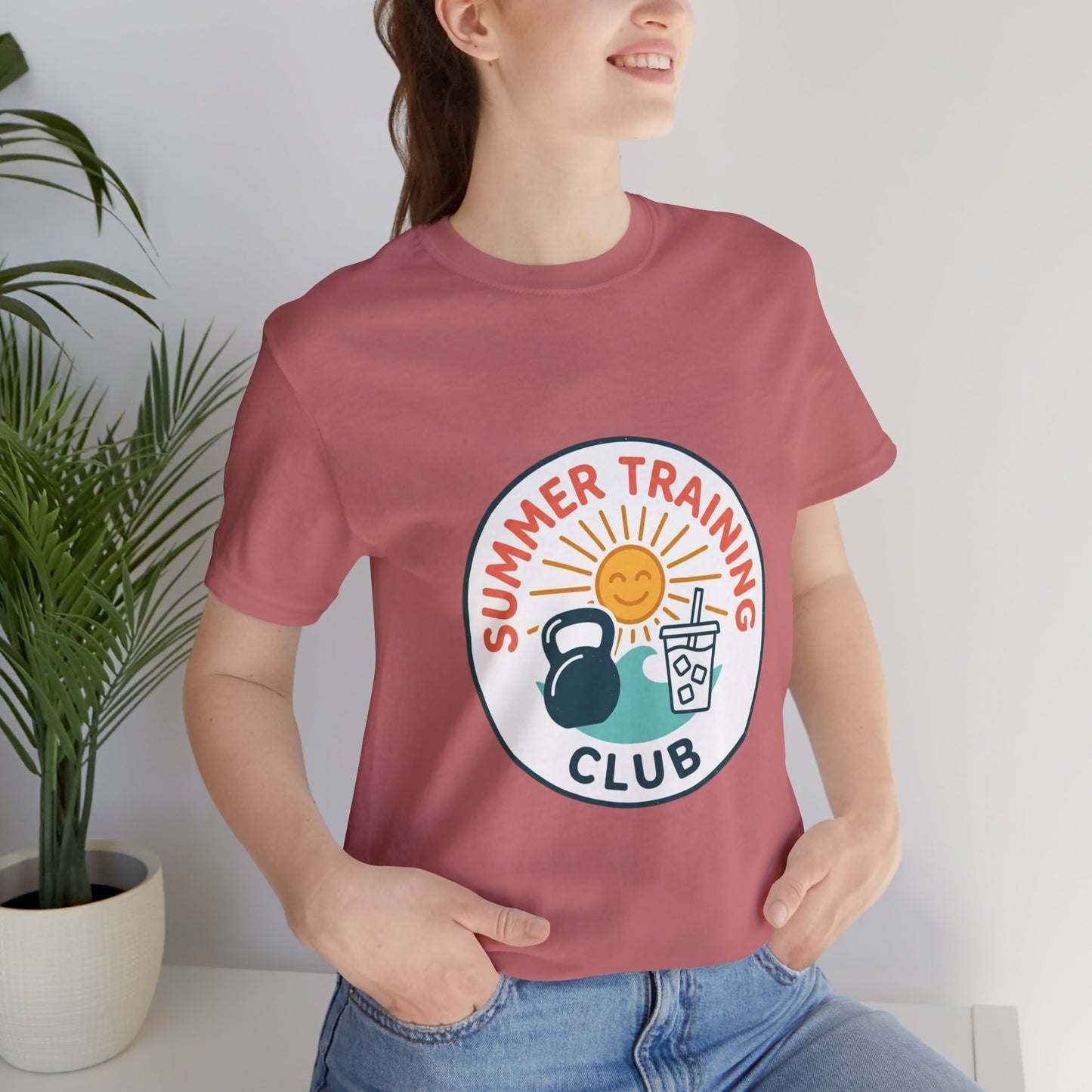 Summer Training Club Emblem Tee Shirt