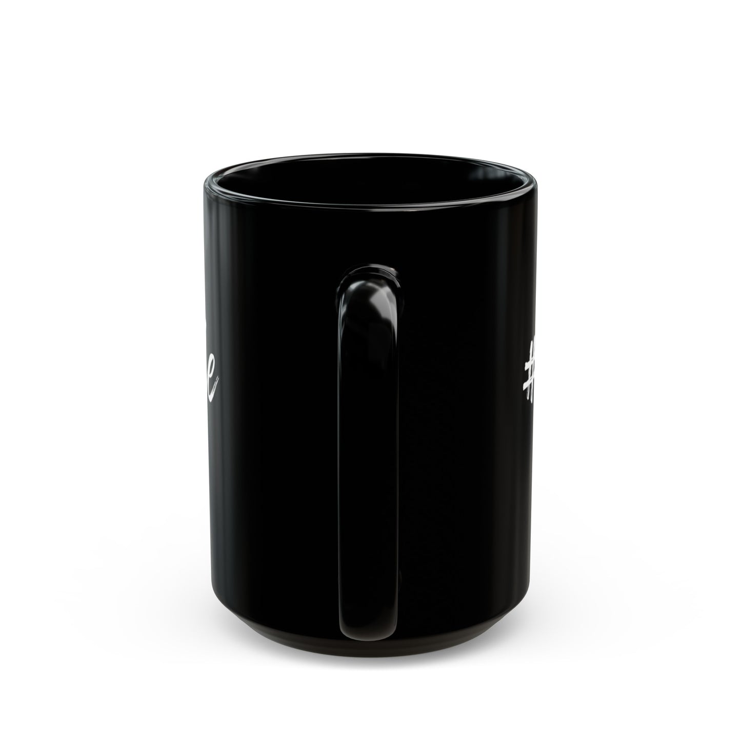 #IAMHardstyle Black Mug 15oz