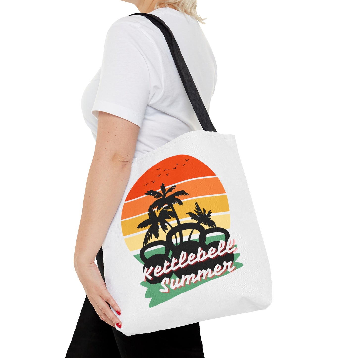 Kettlebell Summer Tote Bag