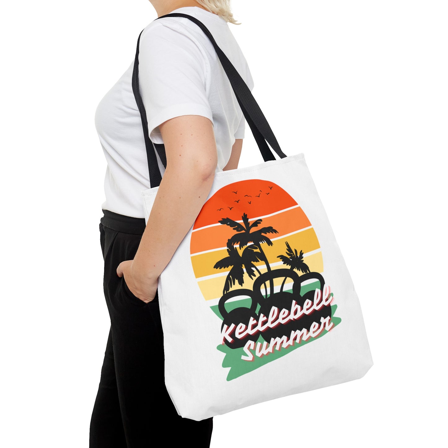 Kettlebell Summer Tote Bag